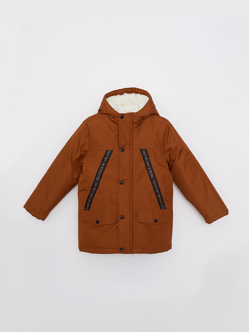 بالطو أولاد مطبوع بكابوش