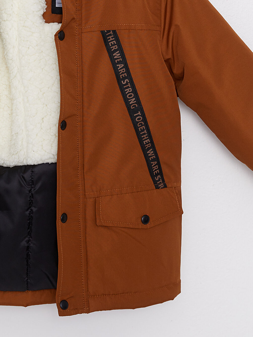 بالطو أولاد مطبوع بكابوش-2