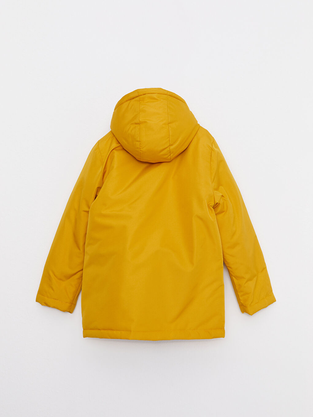 Hooded Printed Boy Coat-1