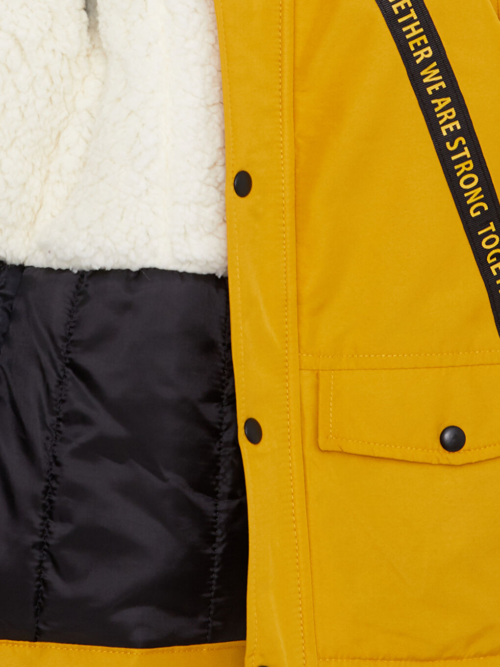 Hooded Printed Boy Coat-2