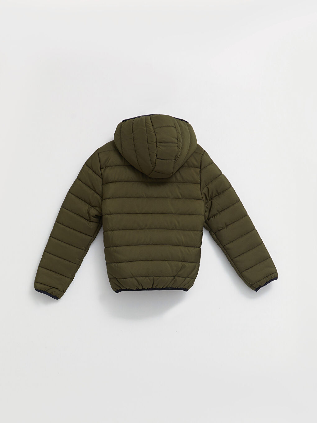 Osnovni dečiji puffer sa kapuljačom-1
