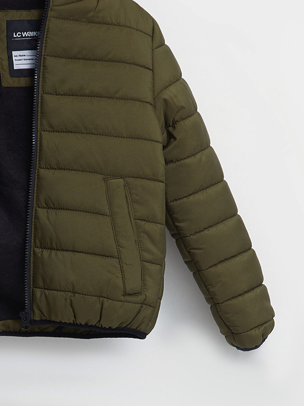 Osnovni dečiji puffer sa kapuljačom-2