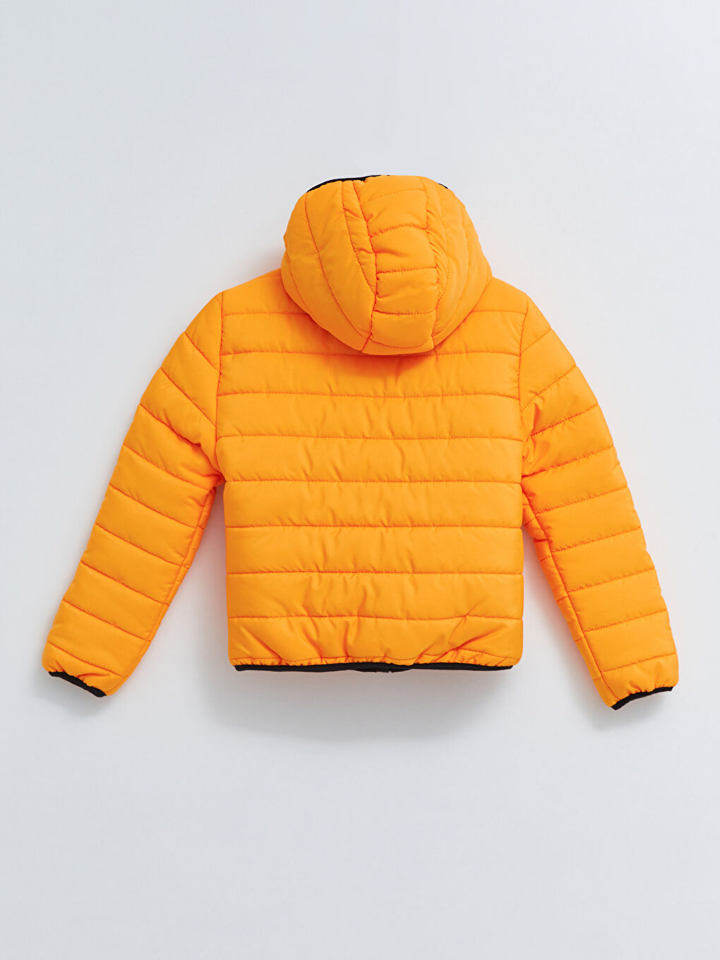 LCW Kids Kapüşonlu Basic Erkek Çocuk Şişme Mont -W26687Z4-CRK