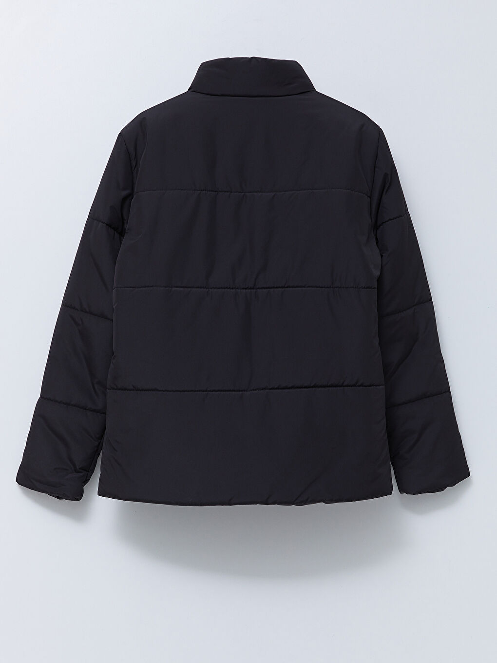 Standard Fit Funnel Neck Men's Puffer Coat-6