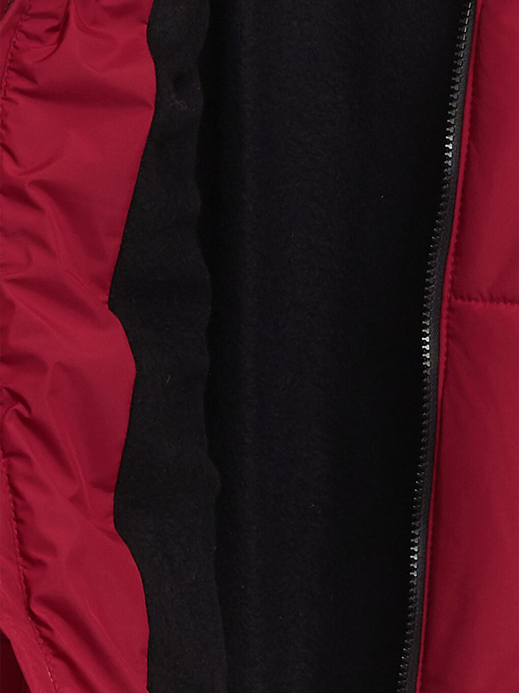 Kırmızı Standart Kalıp Dik Yaka Erkek Şişme Mont-8