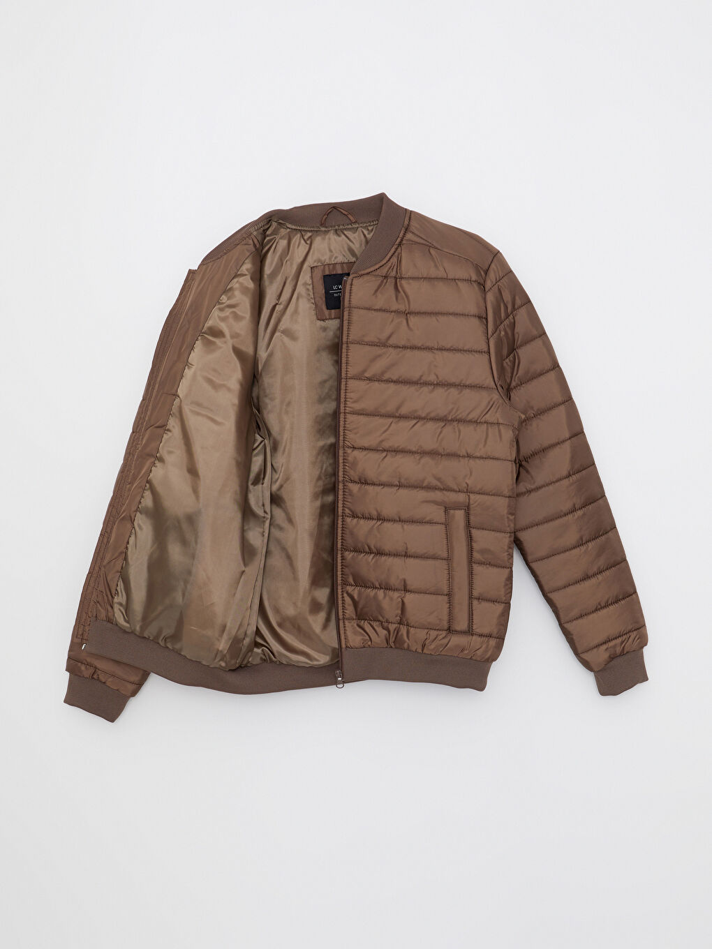 Standard Fit College Neck Men's Puffer-7