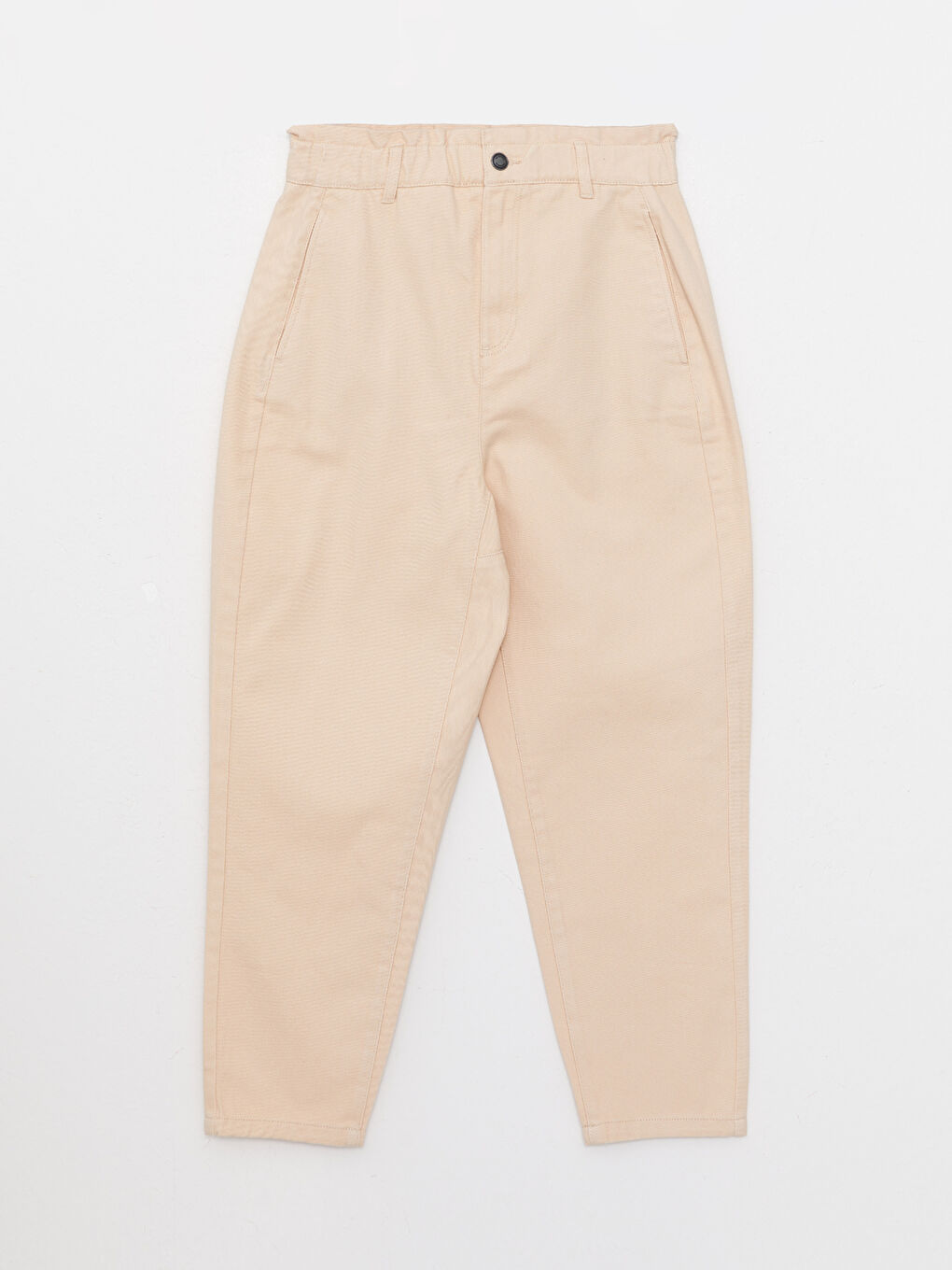 Standard Fit Regular Gabardine Women's Trousers-5