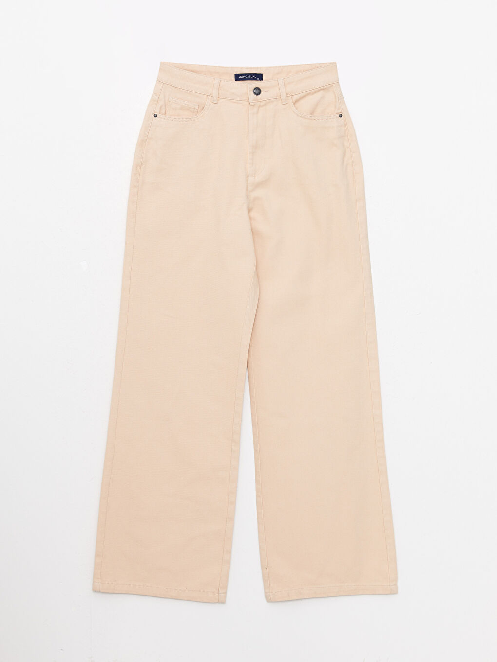 LCW Vision Standard Fit Regular Bell-Bottoms Gabardine Women's Trousers -W26709Z8-G1Y