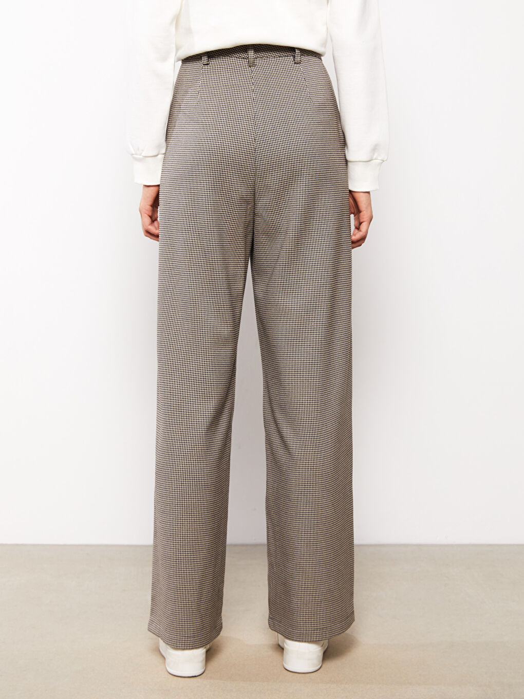 LCW Vision Relaxed Fit Patterned Women's Trousers -W26711Z8-LKQ