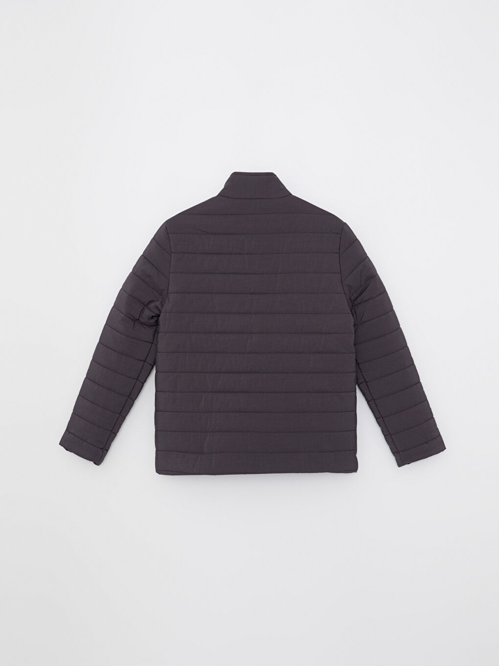 Standard Fit Funnel Neck Men's Coat-6