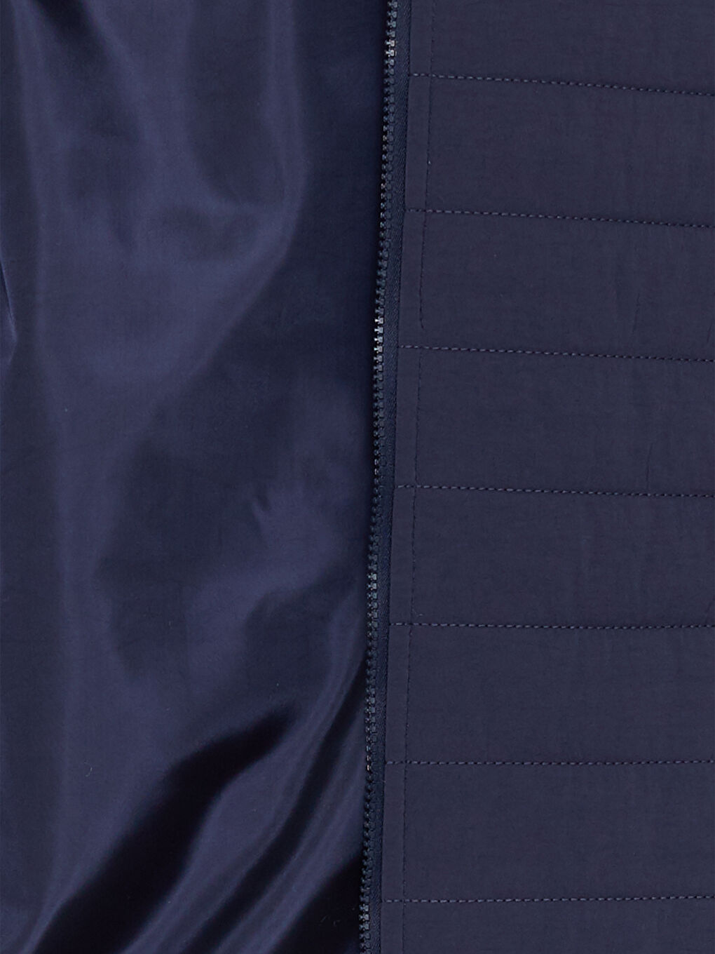 Lacivert Standart Kalıp Dik Yaka Erkek Mont-7