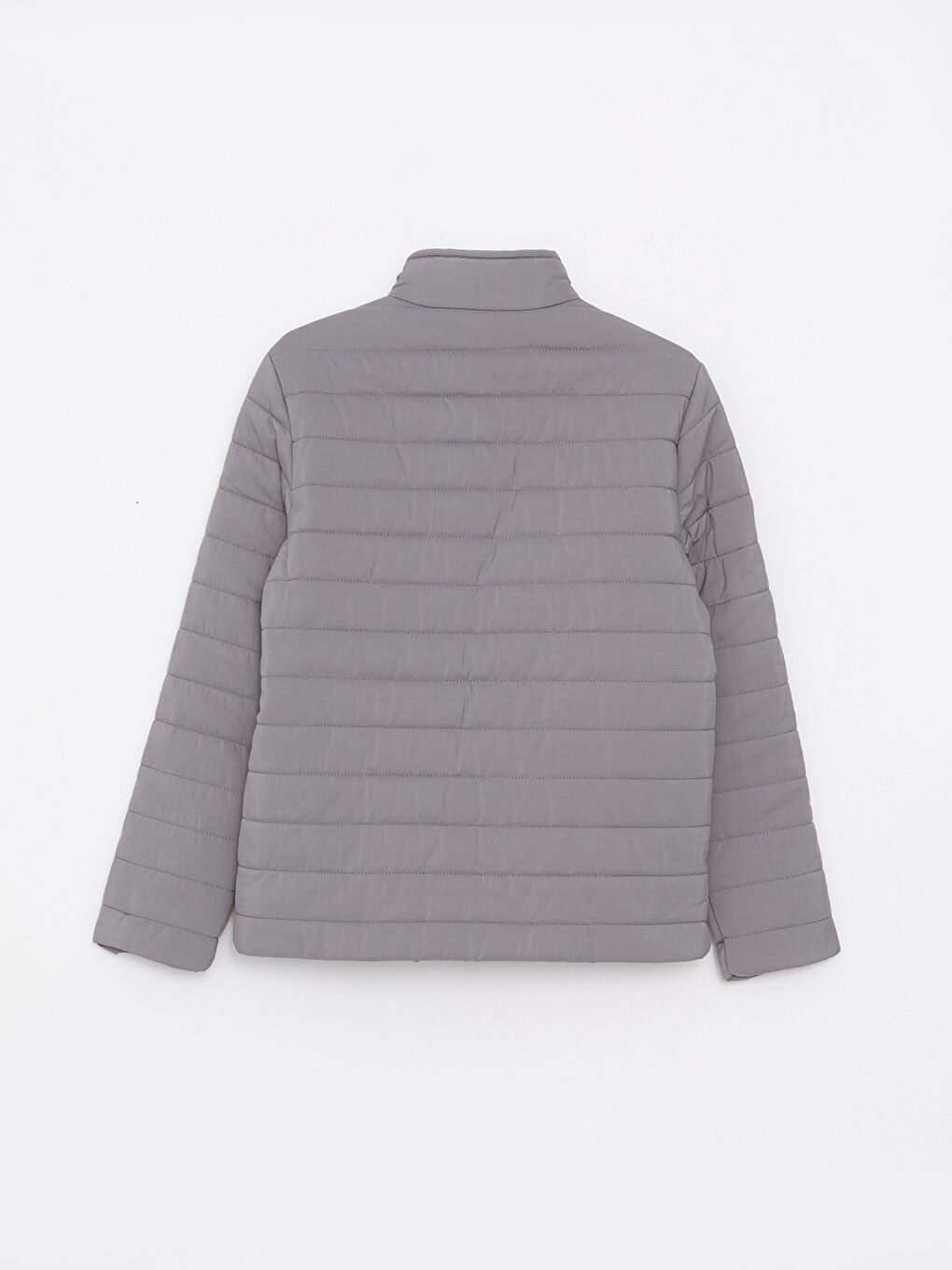 Standard Fit Funnel Neck Men's Coat-6