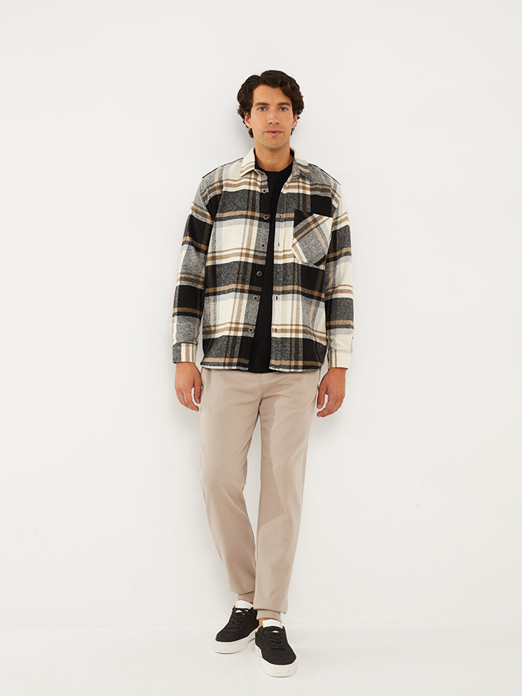 Relaxed Fit Men's Thick Jogger Sweatpants