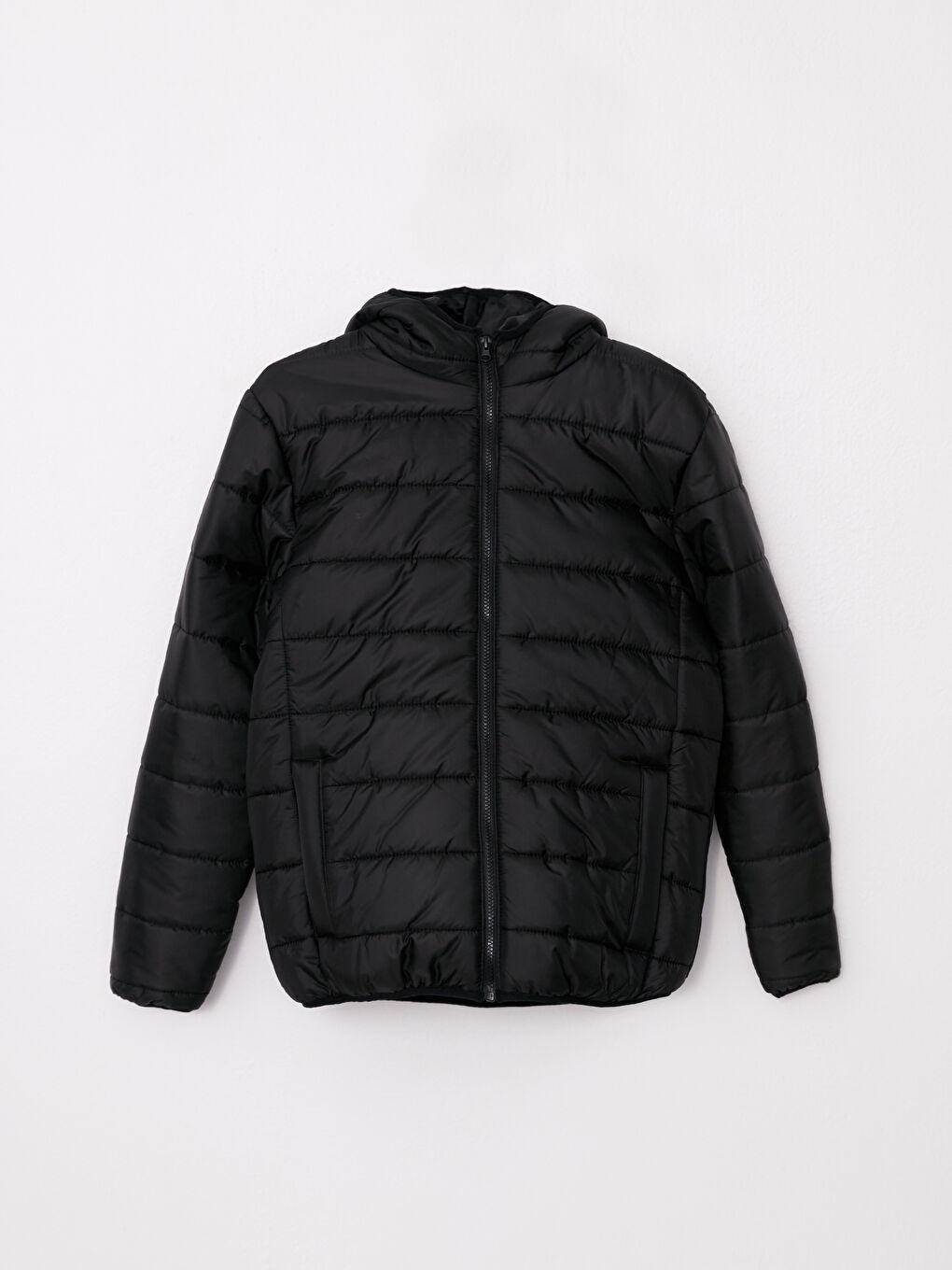 Regular Fit Steppmantel für Herren mit Kapuze-6
