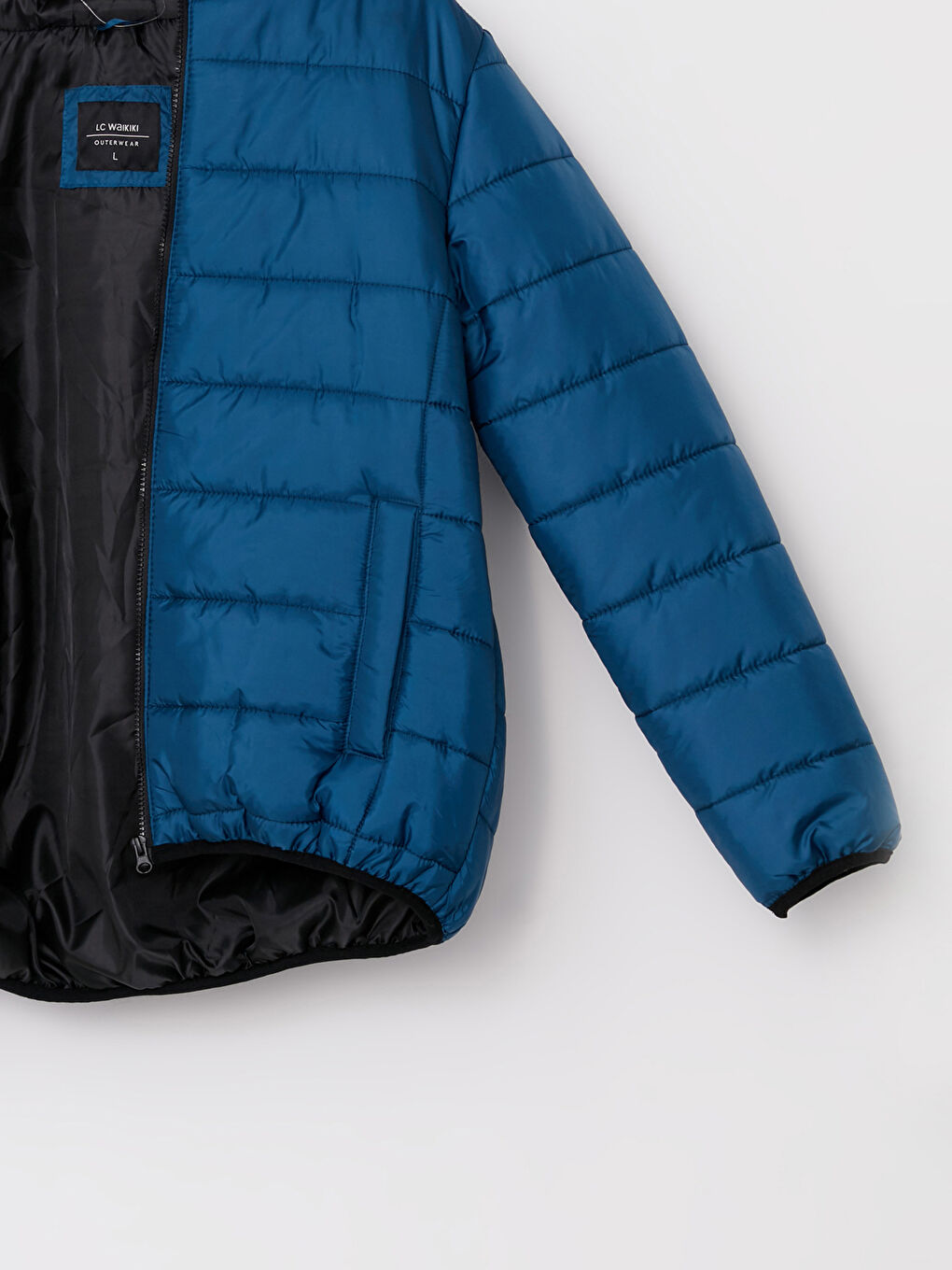 Standard Fit Hooded Men's Puffer Coat-6