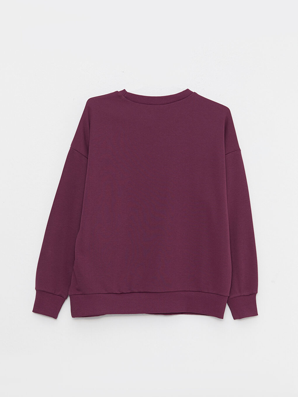 LCW Vision Crew Neck Plain Long Sleeve Women's Sweatshirt -W26743Z8-HPH
