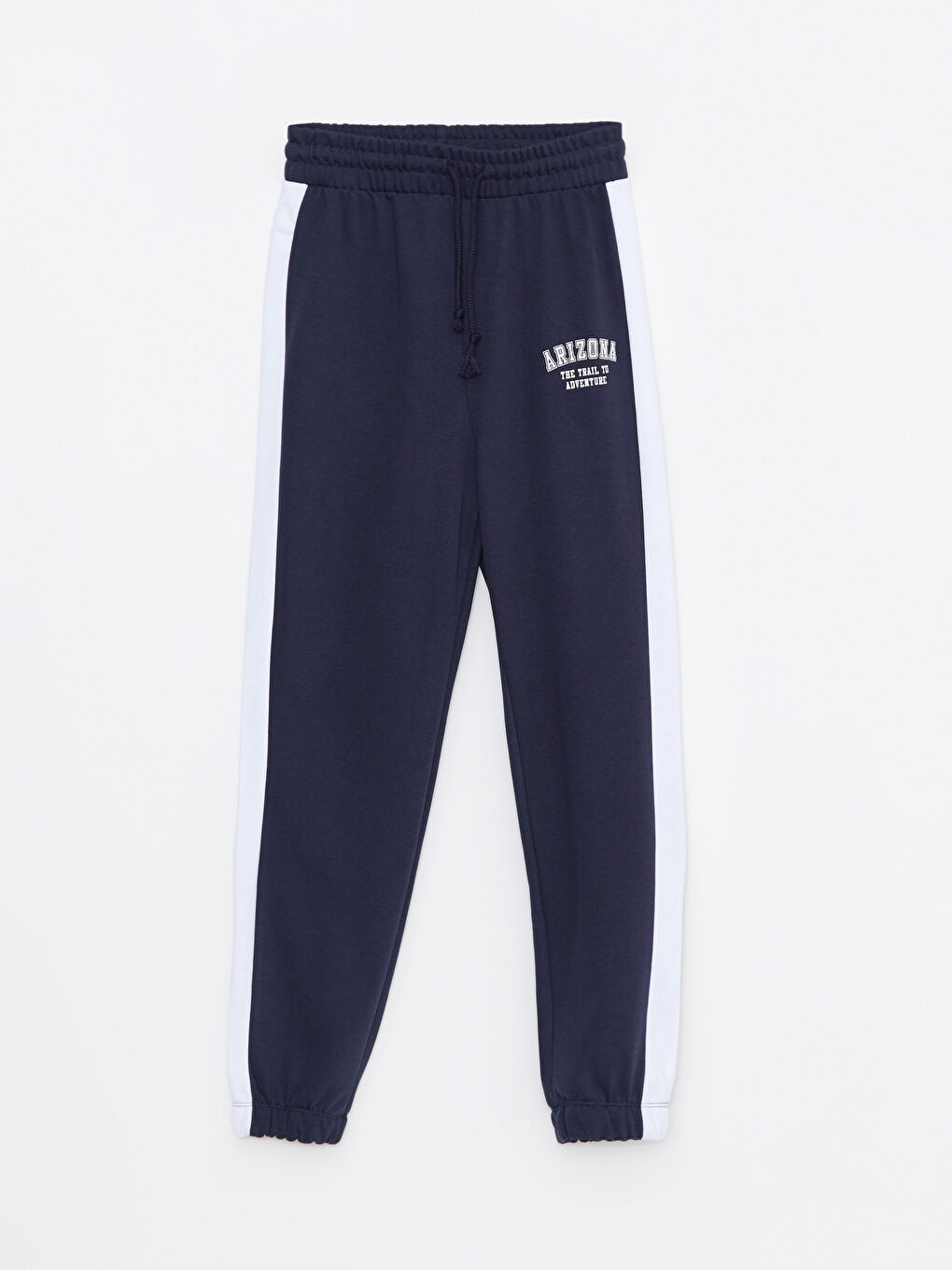 Bedruckte Jogginghose mit elastischem Bund für Damen-5