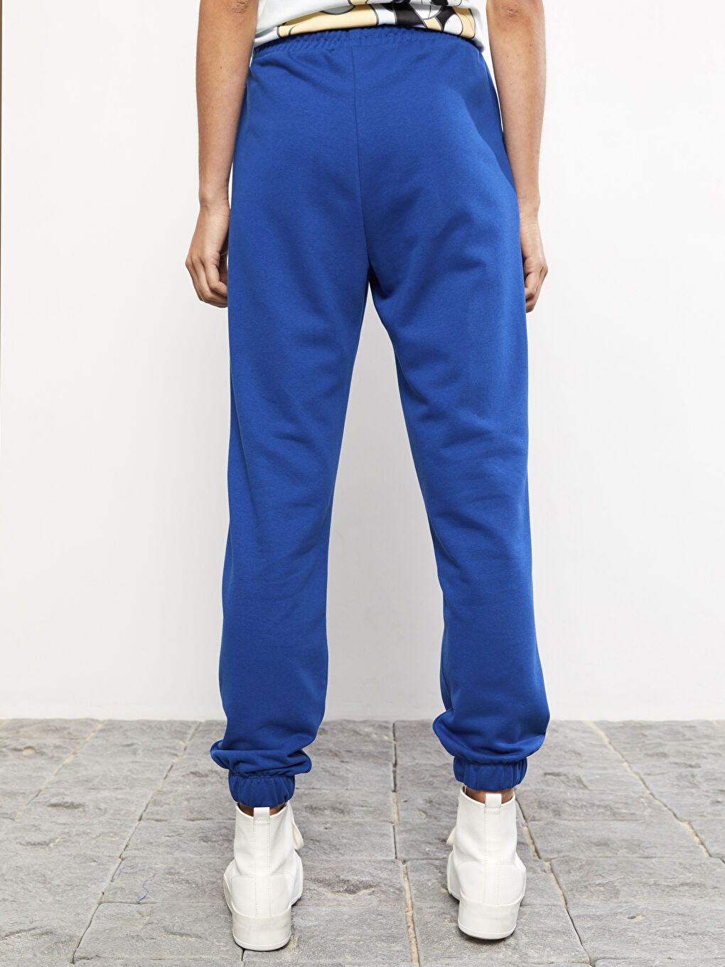 Elasticated Waist Printed Women's Jogger Sweatpants-6