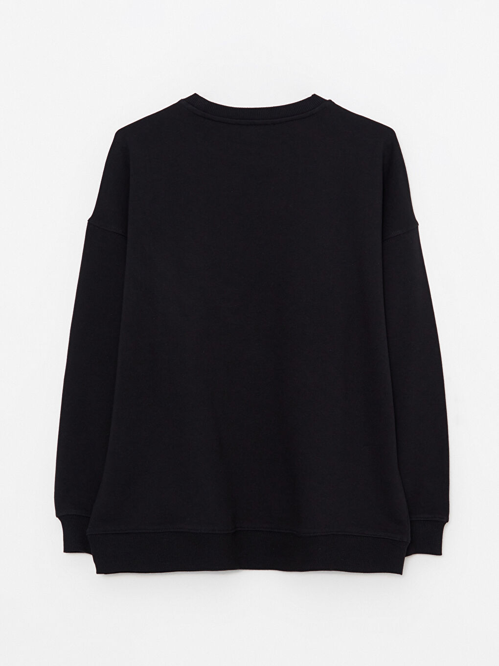 LCW Vision Crew Neck Solid Long Sleeve Cotton Women's Sweatshirt -W26752Z8-RQN