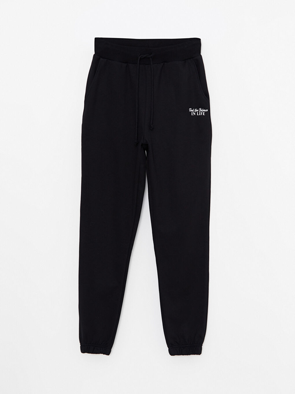 Elasticated Waist Embroidered Women's Jogger Sweatpants -W26764Z8-RQN