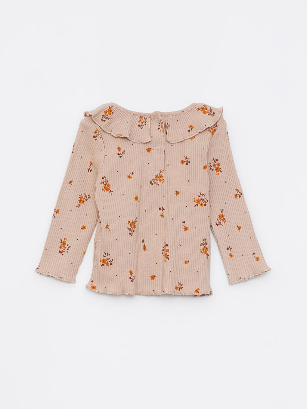 Crew Neck Long Sleeve Patterned Baby Girl Sweatshirt and Tights 2-Pack Set-2