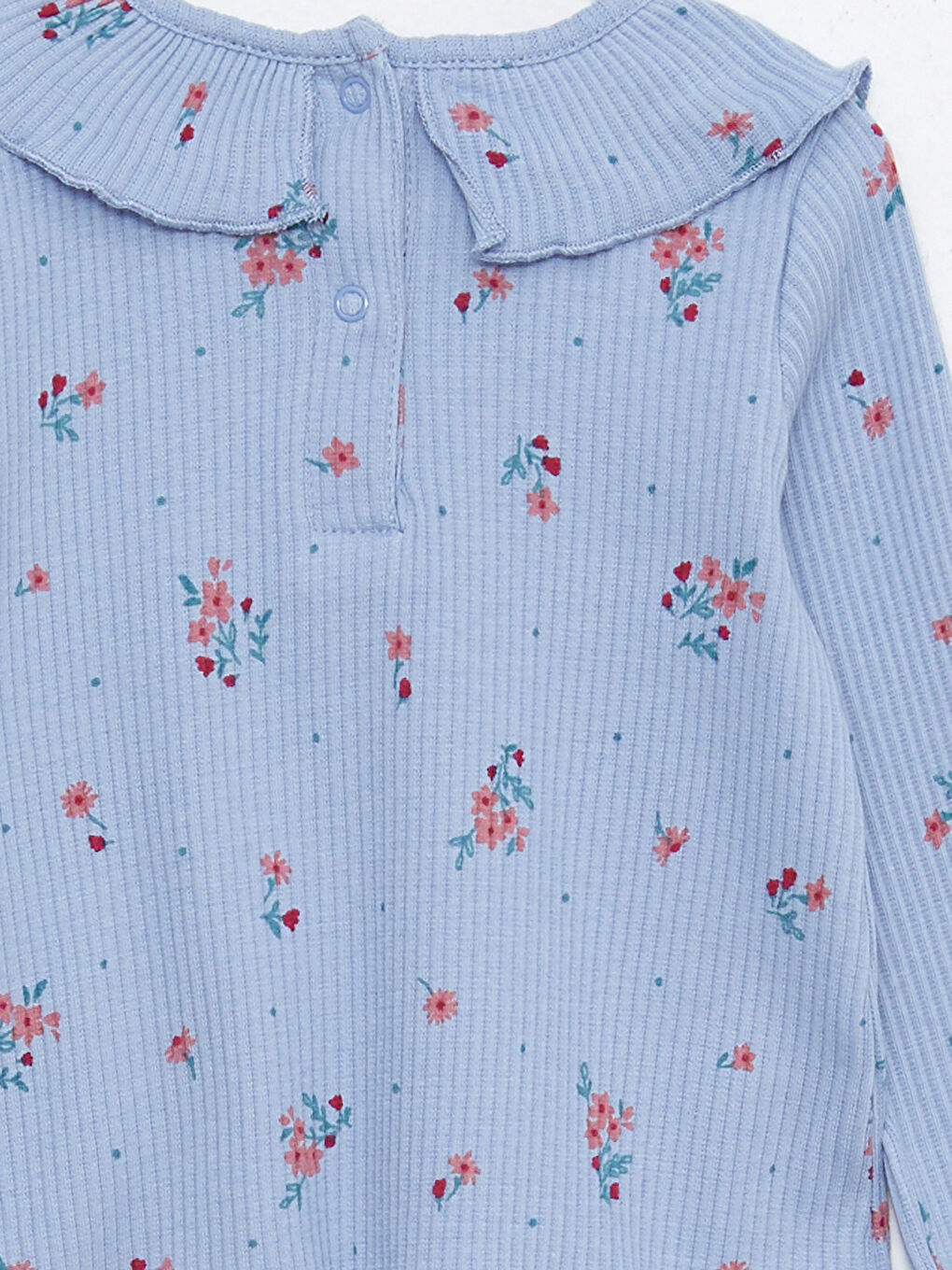 Crew Neck Long Sleeve Patterned Baby Girl Sweatshirt and Tights 2-Pack Set-3