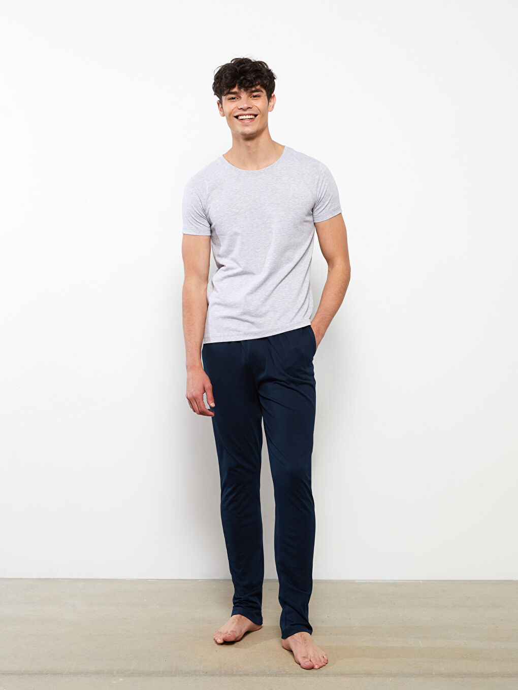 Crew Neck Short Sleeve Men's Vest