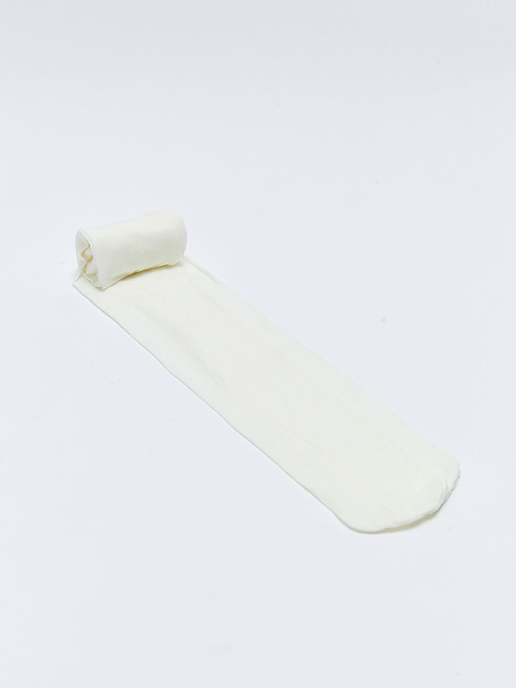 Ekru Kız Çocuk Bale Çorabı-3