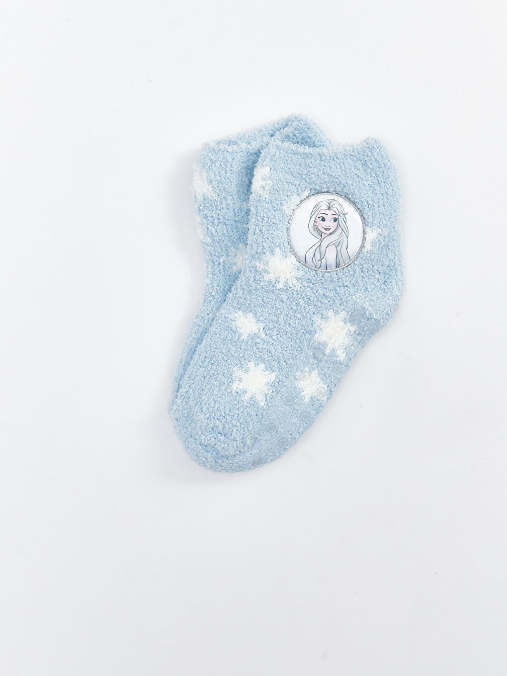 LCW Kids Elsa Desenli Kız Çocuk Havlu Ev Çorabı -W26873Z4-QWQ