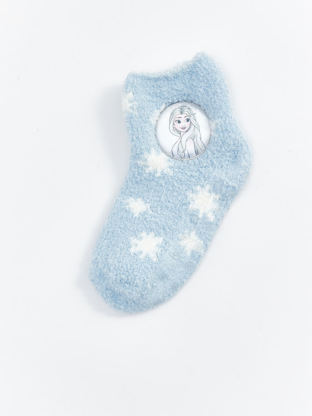 LCW Kids Elsa Desenli Kız Çocuk Havlu Ev Çorabı -W26873Z4-QWQ
