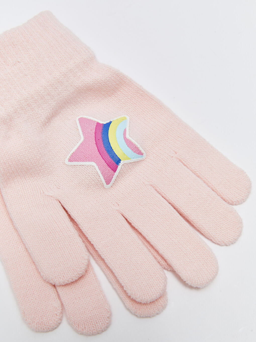 Printed Girls' Knitwear Gloves 2 Pack-1