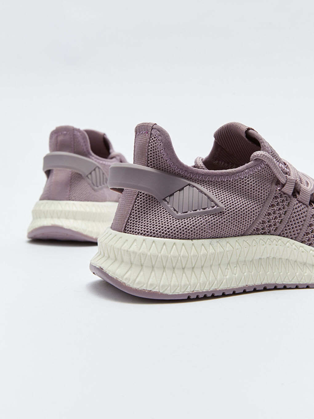 Lila Bağcıklı Kadın Aktif Spor Ayakkabı-4