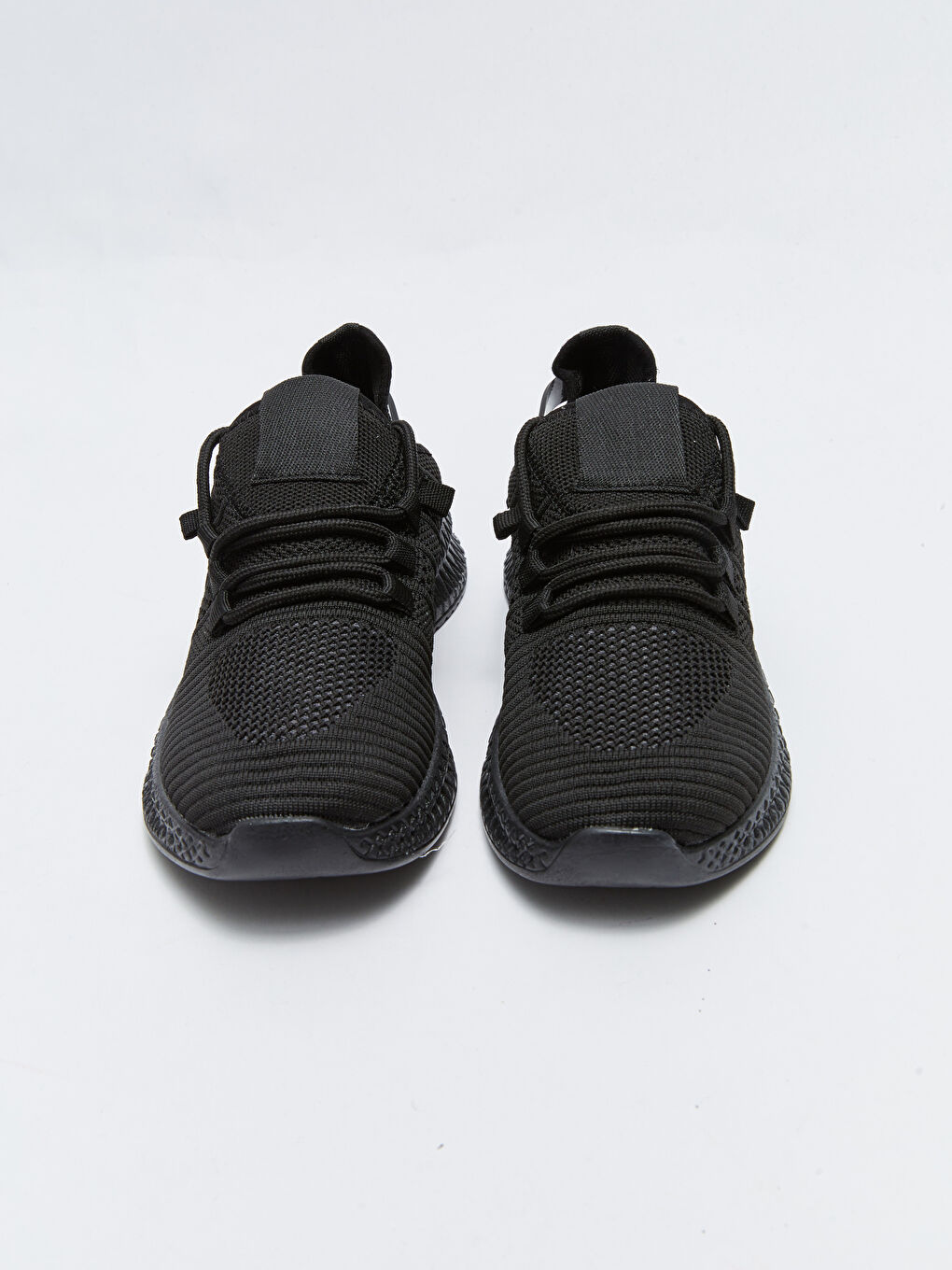 Siyah Bağcıklı Kadın Aktif Spor Ayakkabı-2