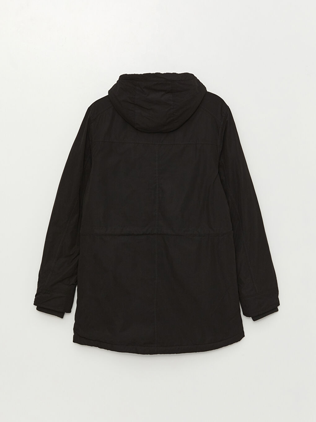 Regular Fit Hooded Men's Parka-7