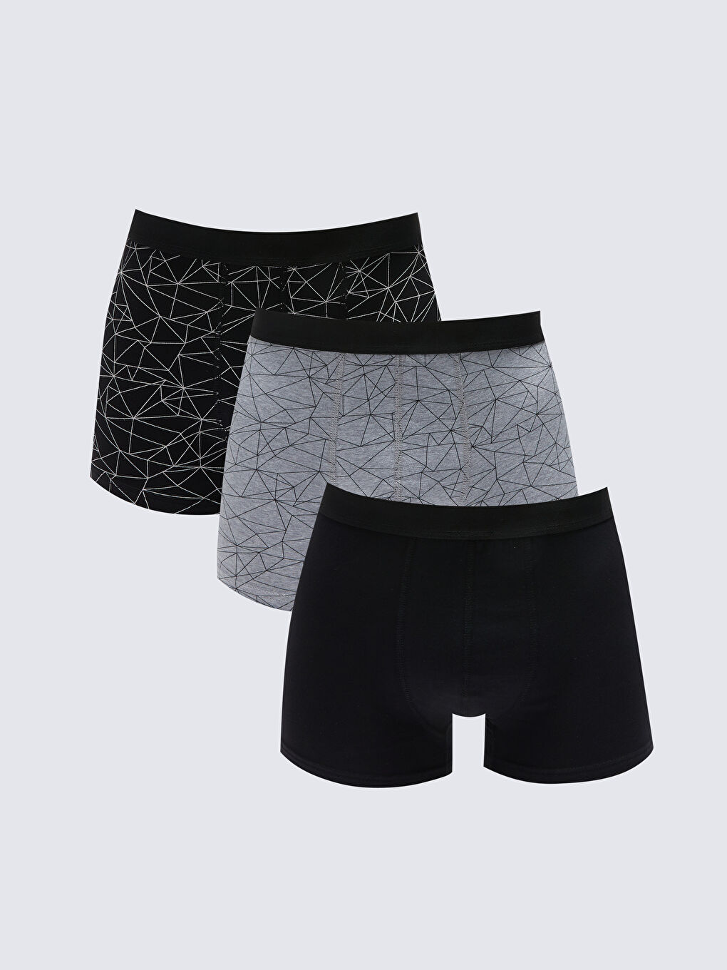 Standard Fit Cotton Stretch Men's Boxer 3-pack