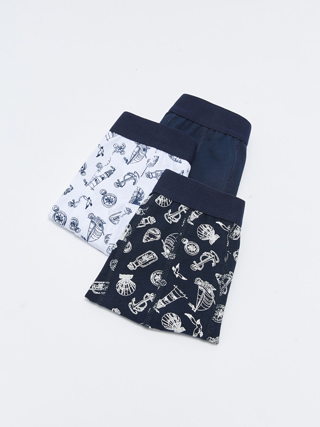 LC Waikiki Standard Fit Cotton Stretch Men's Boxer 3-pack -W27091Z8-LSJ
