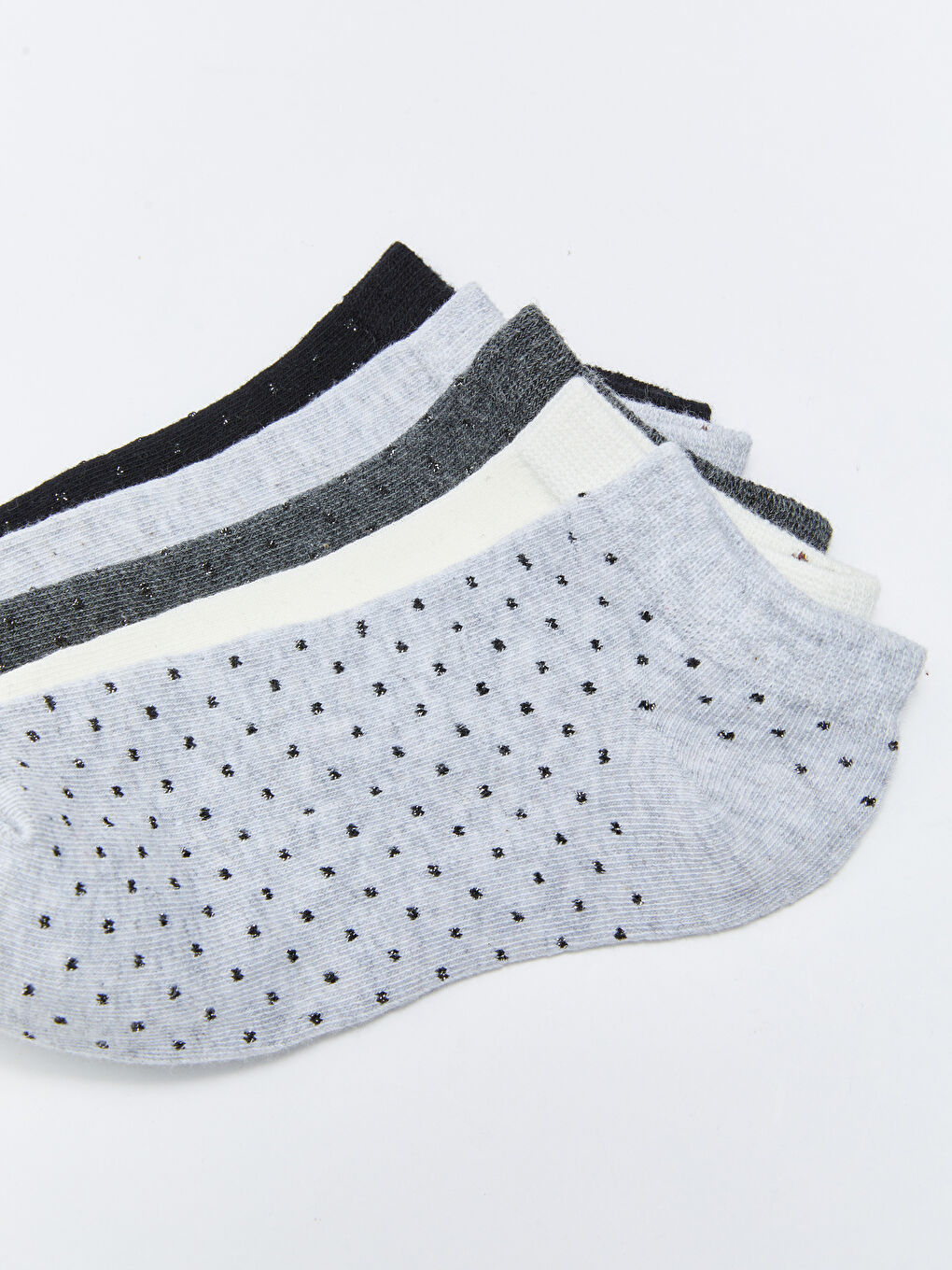 Чорапи за маратонки на точки за жени, 5 броя в опаковка-2