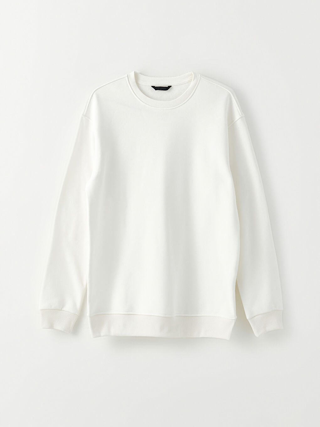 XSIDE Bisiklet Yaka Uzun Kollu Erkek Kalın Sweatshirt -W27122Z8-RHG