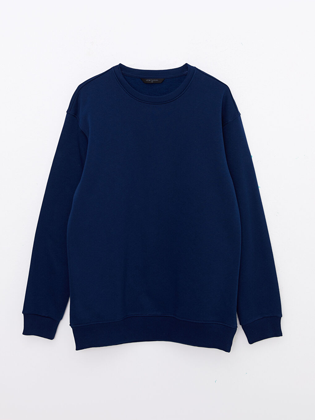 Rundhalsausschnitt Langarm Herren Dickes Sweatshirt