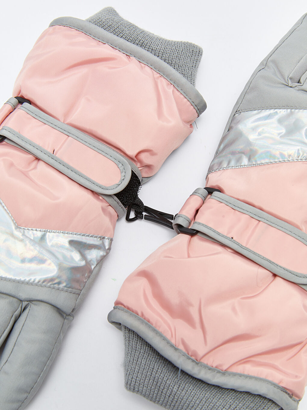 Hologram Printed Girl Gloves-2