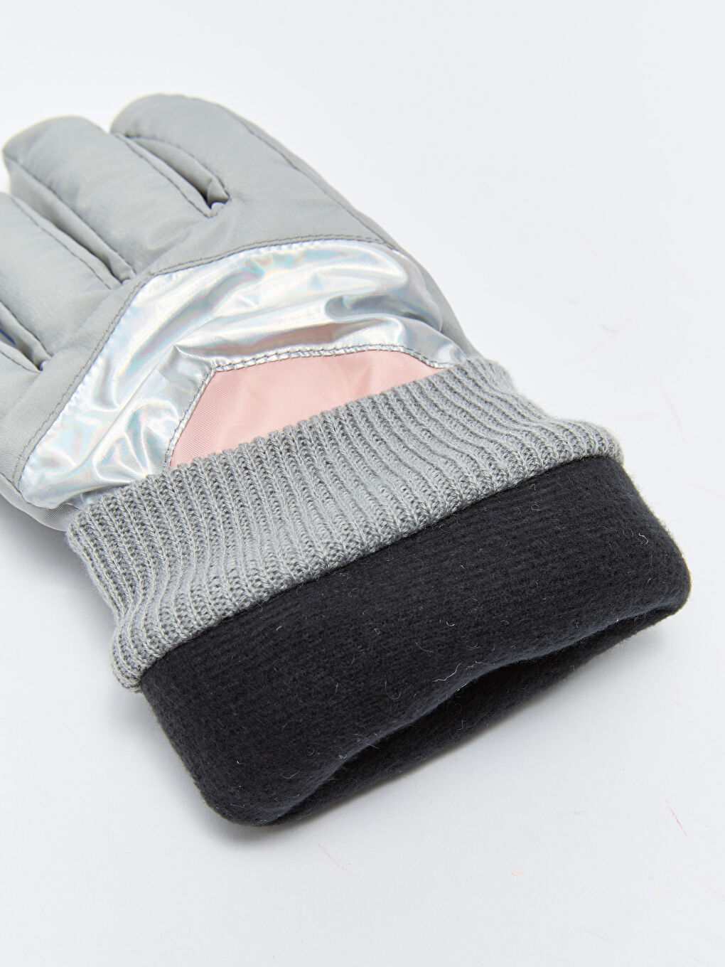 Hologram Printed Girl Gloves-3
