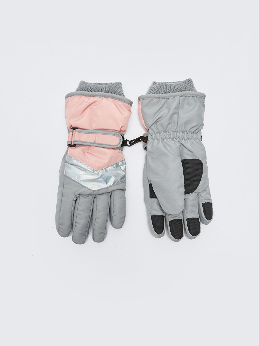 Hologram Printed Girl Gloves-1