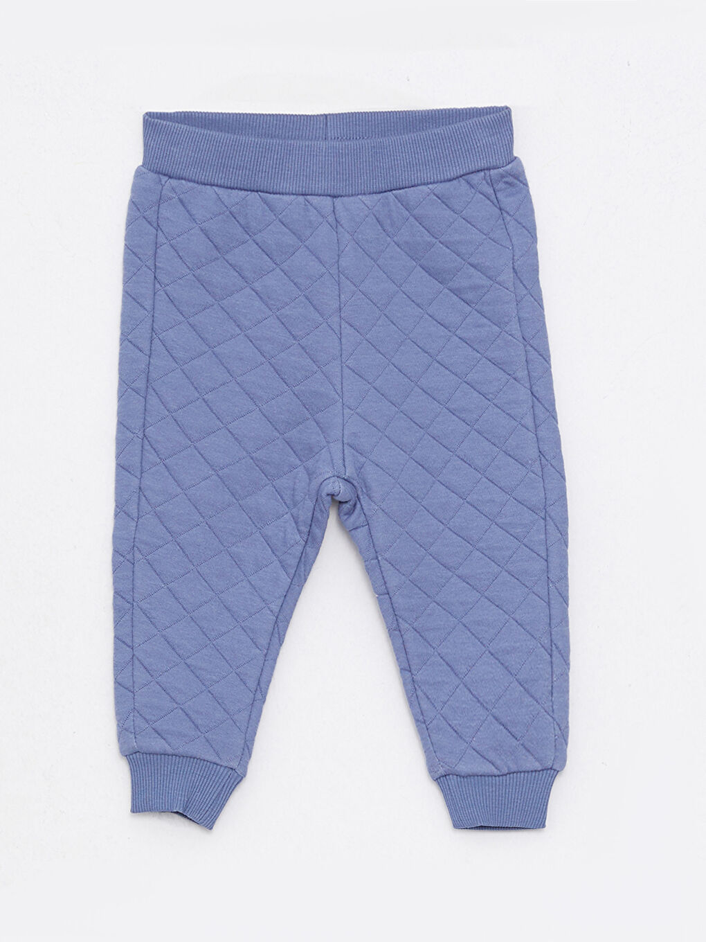 Mavi Bisiklet Yaka Uzun Kollu Nakış Detaylı Erkek Bebek Sweatshirt ve Eşofman Alt 2'li Takım-5