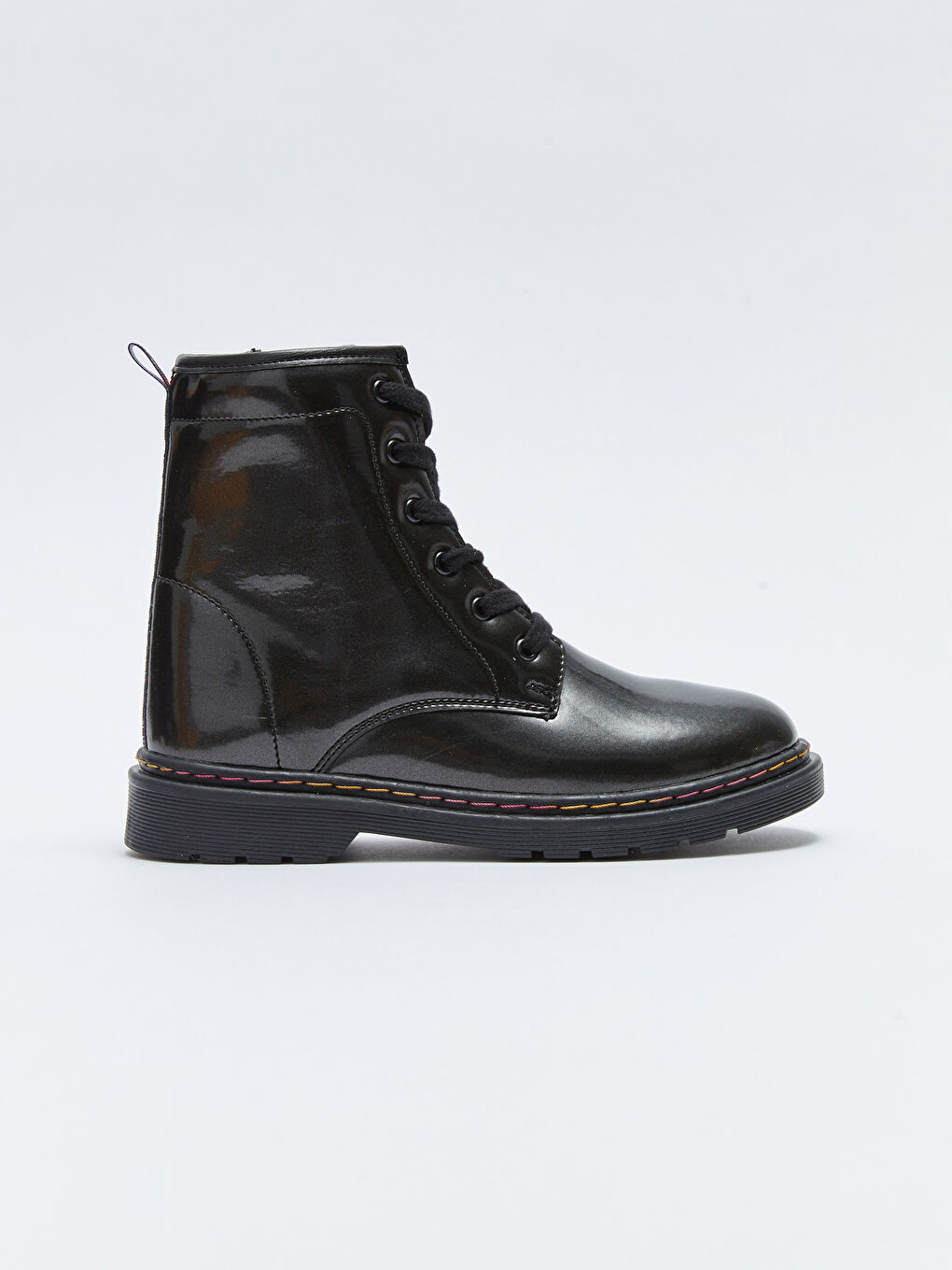 Қыздарға арналған жасанды былғары бау және сырмалы ілмек етік-1