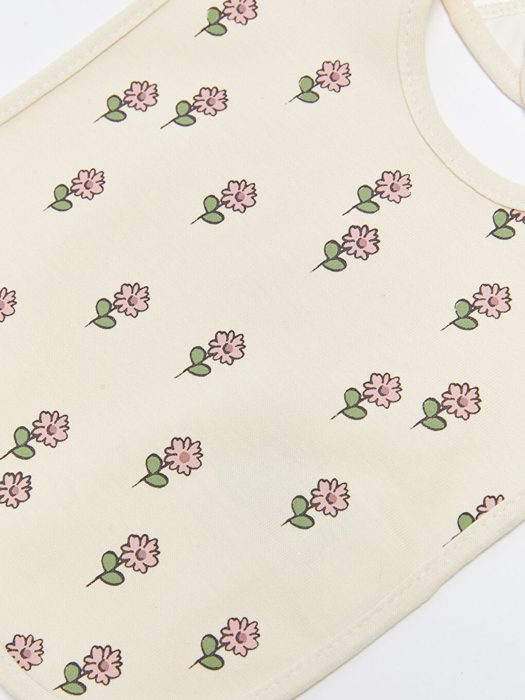 Desenli Kız Bebek Mama Önlüğü 2'li-2