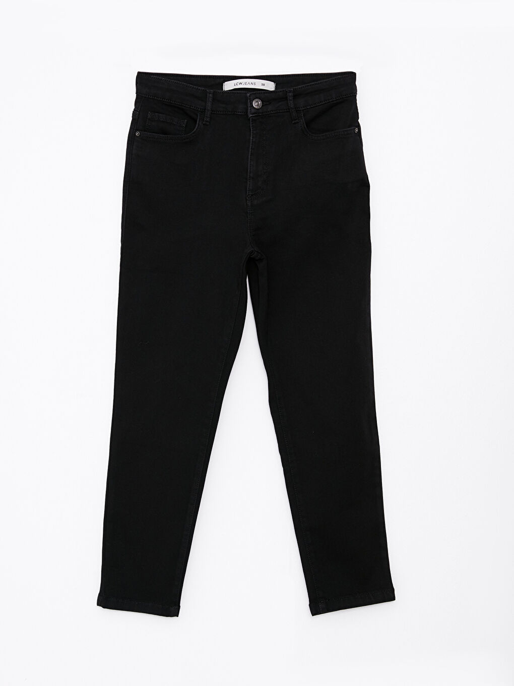 LCWAIKIKI Basic Damen Schlanke Passform Reguläre Denim-Hose -W27245Z8-J0F