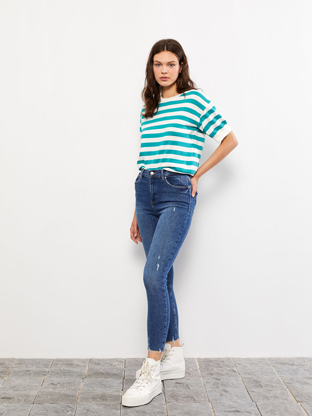 High Waisted Jupiter Super Skinny Fit Women's Jeans