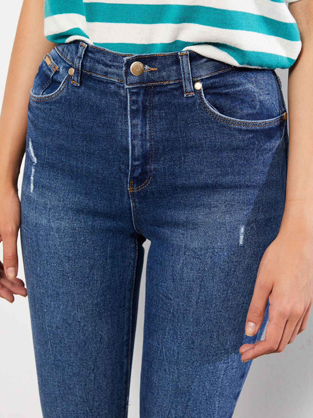 High Waisted Jupiter Super Skinny Fit Women's Jeans-2