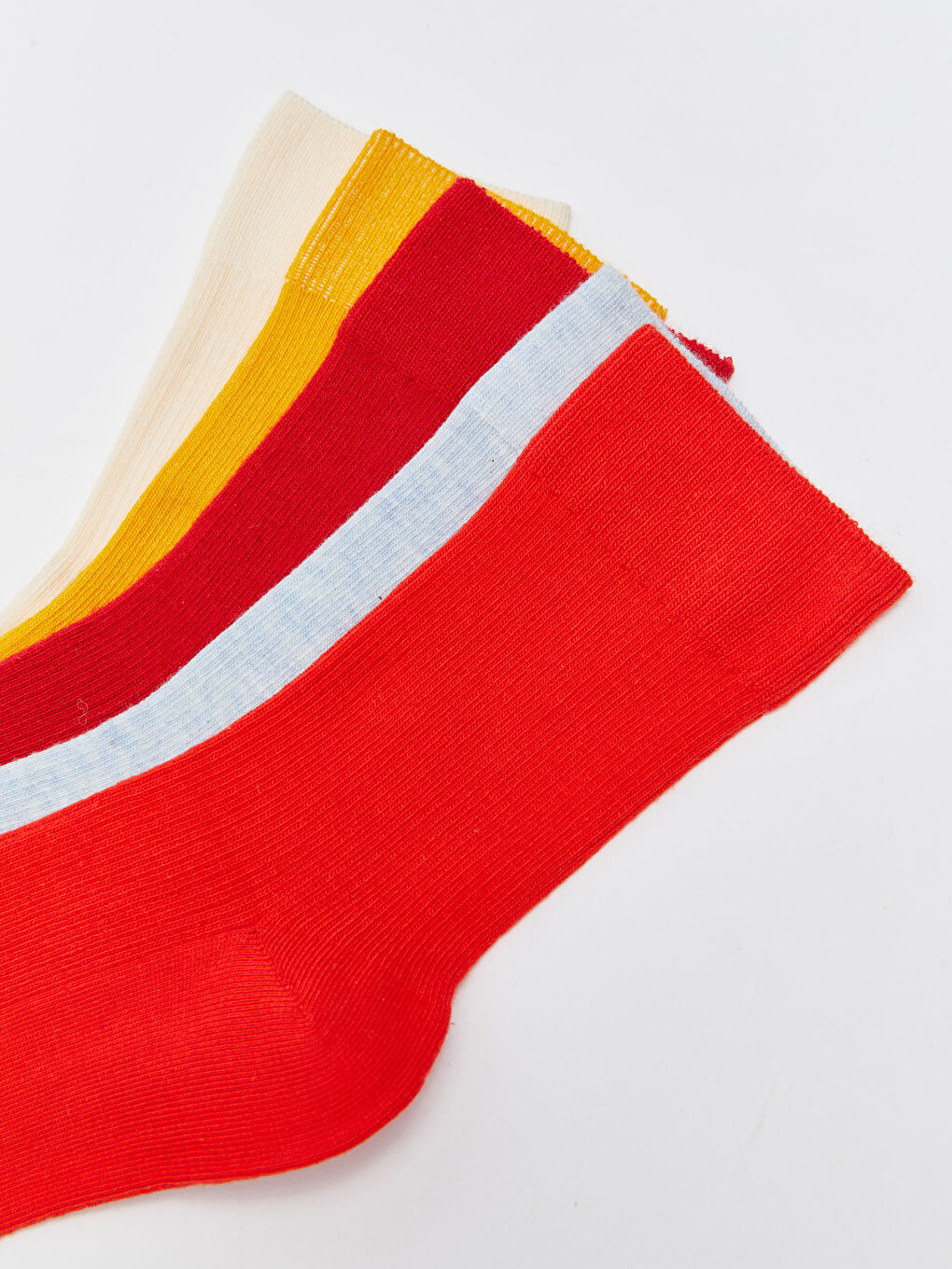 جوارب للكاحل سادة للسيدات عبوة من 5 قطع-2