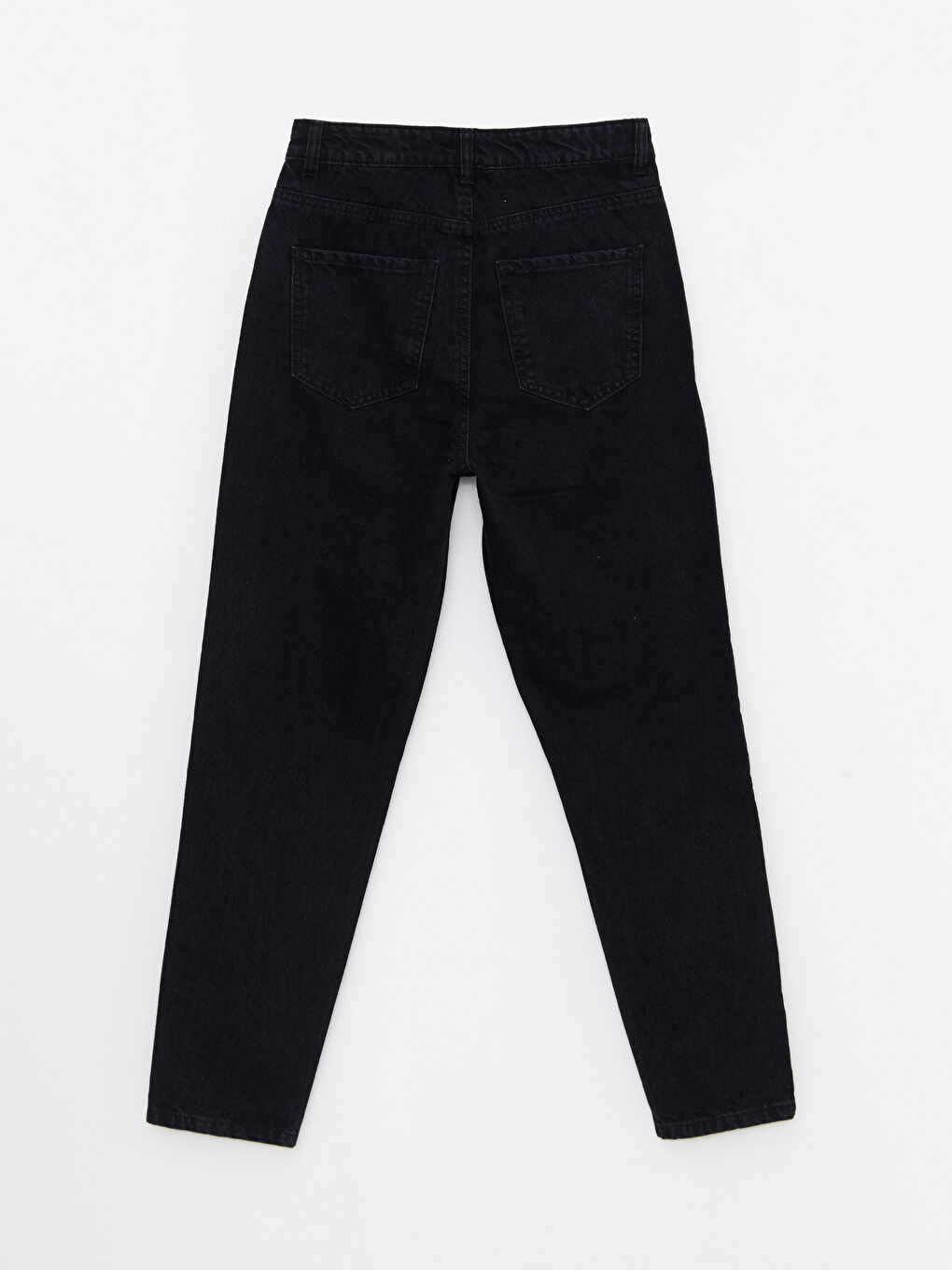 LCW Jeans High Waisted Mom Fit Regular Pocket Detailed Women's Rodeo Denim Trousers -W27317Z8-327